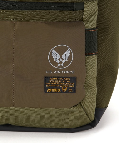 AVIREX（アヴィレックス）の「REGLESS DAYPACK / デイパック / AVIREX / アヴィレックス（バックパック/リュック・メンズ・オリーブ・FREE）」の8枚目の写真