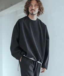 Magine（マージン）の「mlt5772-Moist Touch Brushed Jersey Drawcord Pullover プルオーバー(MGN-263-017)（その他トップス）」