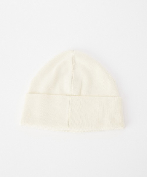 FRED PERRY（フレッドペリー）の「【WEB先行予約】[FRED PERRY/フレッドペリー] グラフィックロゴ刺繍 ニットビーニー（ニットキャップ/ビーニー・レディース・オフホワイト/ブラック・ONE SIZE）」の10枚目の写真