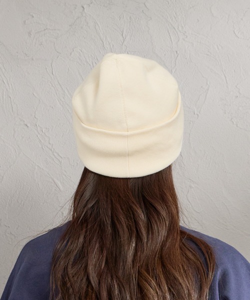 FRED PERRY（フレッドペリー）の「【WEB先行予約】[FRED PERRY/フレッドペリー] グラフィックロゴ刺繍 ニットビーニー（ニットキャップ/ビーニー・レディース・オフホワイト/ブラック・ONE SIZE）」の20枚目の写真