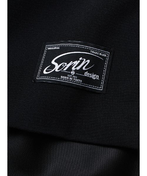 SORIN(ソリン )の「Double Breasted Balloon Jacket / ダブルブレストバルーンジャケット(テーラードジャケット・レディース・ブラック/チェック・38)」の6枚目の写真