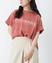 LC/LLL ピグメントロゴプルオーバー/ロゴTシャツ