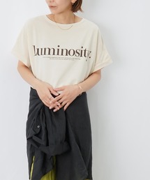 LUCA/LADY LUCK LUCA | LC/LLL ピグメントロゴプルオーバー/ロゴTシャツ(Tシャツ/カットソー)