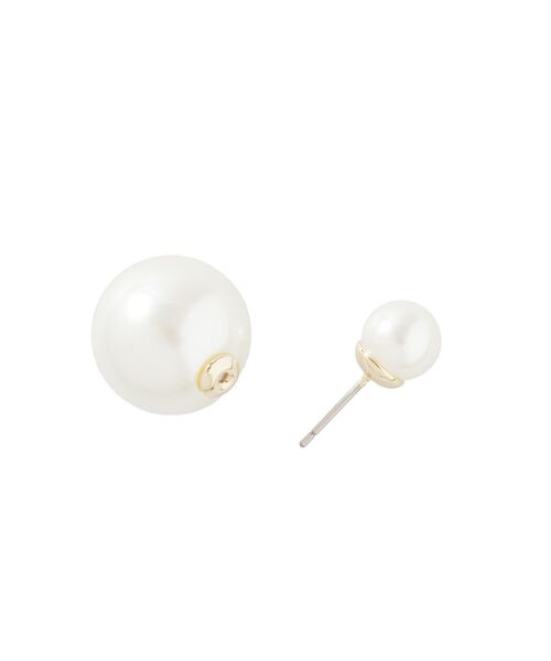 YECCA VECCA(イェッカヴェッカ)の「2wayBIGパールキャッチピアス(ピアス(両耳用)・レディース・ゴールド・FREE)」の10枚目の写真