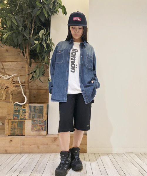 GREEN BOWL(グリーンボウル)の「グリーンボウル 【GREEN BOWL】Denim Shirts(シャツ/ブラウス・メンズ・インディゴブルー・L/M)」の9枚目の写真