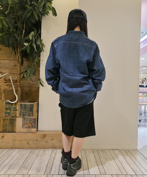GREEN BOWL(グリーンボウル)の「グリーンボウル 【GREEN BOWL】Denim Shirts(シャツ/ブラウス・メンズ・インディゴブルー・L/M)」の3枚目の写真