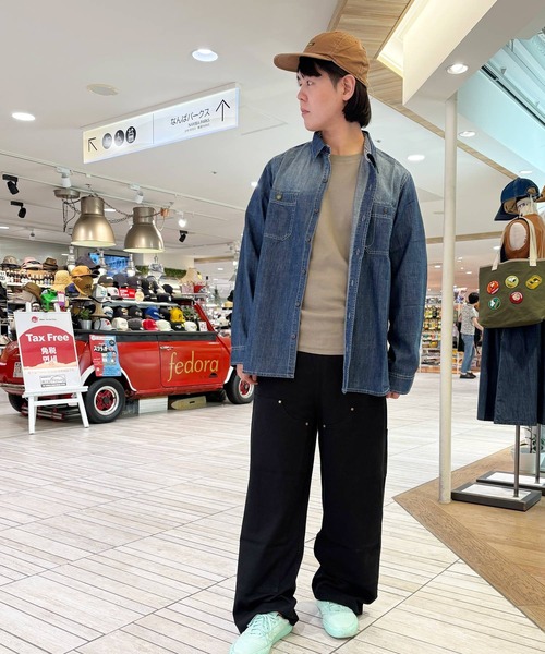 GREEN BOWL(グリーンボウル)の「グリーンボウル 【GREEN BOWL】Denim Shirts(シャツ/ブラウス・メンズ・インディゴブルー・L/M)」の7枚目の写真