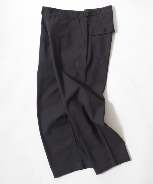 HANES(ヘインズ)の「Hanes/へインズ WIDE FIT CHINO BAKER PANTS/ワイドフィット バックチノ ベイカーパンツ/レディース メンズ(チノパンツ・メンズ・ベージュ/ブラック/チャコール/カーキ・S/M/L/LL)」の14枚目の写真