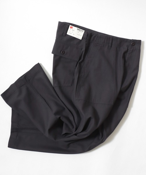 HANES(ヘインズ)の「Hanes/へインズ WIDE FIT CHINO BAKER PANTS/ワイドフィット バックチノ ベイカーパンツ/レディース メンズ(チノパンツ・メンズ・ベージュ/ブラック/チャコール/カーキ・S/M/L/LL)」の18枚目の写真