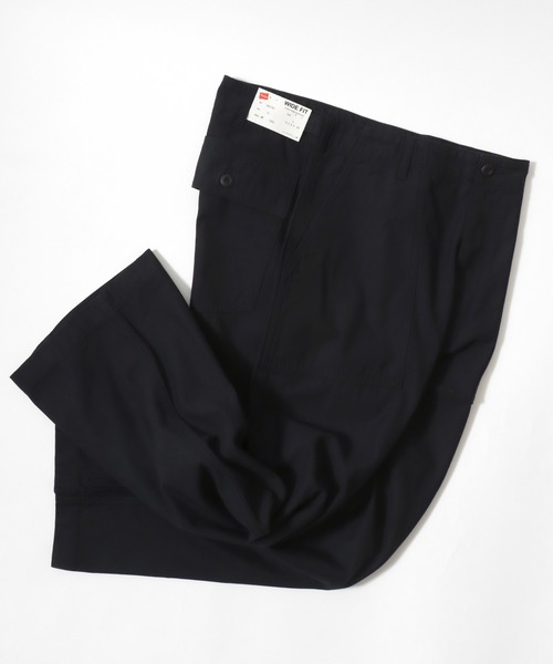 HANES(ヘインズ)の「Hanes/へインズ WIDE FIT CHINO BAKER PANTS/ワイドフィット バックチノ ベイカーパンツ/レディース メンズ(チノパンツ・メンズ・ベージュ/ブラック/チャコール/カーキ・S/M/L/LL)」の17枚目の写真