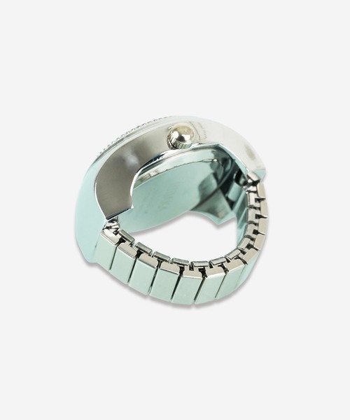 HIDAKA(ヒダカ)の「HIDAKA / ヒダカ Ghost Ring Watch(リング・メンズ・シルバー/ブラック・FREE)」の4枚目の写真