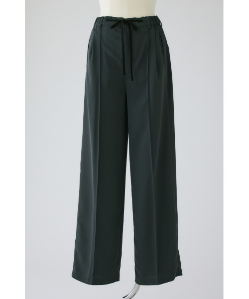 RIM.ARK(リムアーク)の「Sleek easy PT(スリーク イージー パンツ)(その他パンツ・レディース・グレー/ダークグリーン/ブラック・38/36)」の1枚目の写真