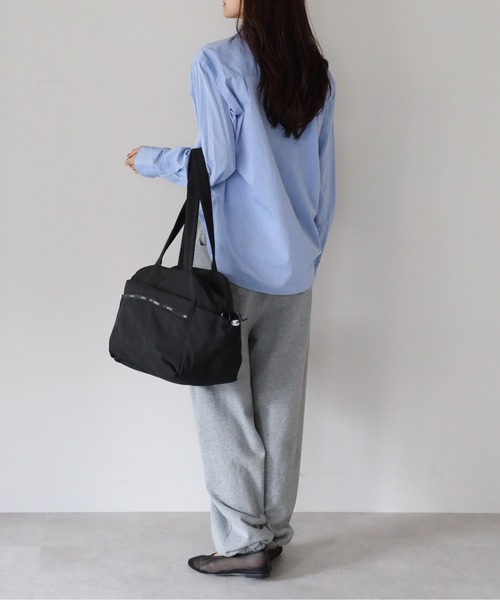 &MARKS(アンドマークス)の「N32【2WAY・軽量】キャリーオンナイロンバッグ(ショルダーバッグ・レディース・グレイッシュベージュ/ブラック/オフホワイト・FREE)」の14枚目の写真