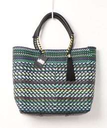 WOVEN (ウーヴン) /ミドルトート メキシコ製 ミディアムサイズ バスケットバッグ メルカドバッグ かごバッグ