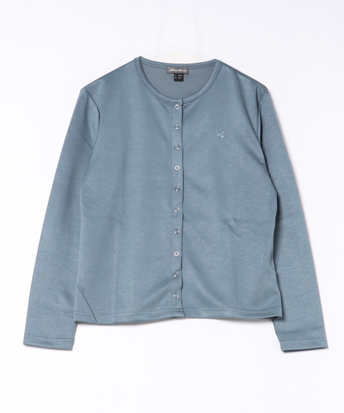 Eddie Bauer(エディーバウアー)の「スナップ カーディガン(カーディガン/ボレロ・レディース・サックスブルー/アイボリー/ダークブラウン/レッド・M/S/XL/L)」の3枚目の写真