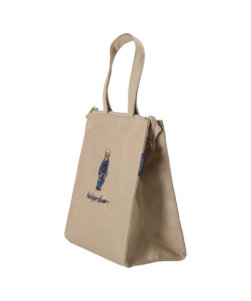 POLO RALPH LAUREN（ポロ ラルフ ローレン）の「エコバック（エコバッグ/サブバッグ・レディース・ベージュ/ネイビー・FREE）」の7枚目の写真