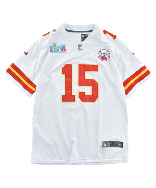 NIKE(ナイキ)の「【USED】NIKE “NFL Kansas City Chiefs #15” ゲームシャツ(Tシャツ/カットソー・メンズ・ホワイト・X-LARGE)」の1枚目の写真