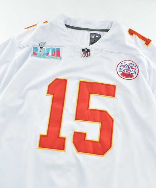 NIKE(ナイキ)の「【USED】NIKE “NFL Kansas City Chiefs #15” ゲームシャツ(Tシャツ/カットソー・メンズ・ホワイト・X-LARGE)」の2枚目の写真