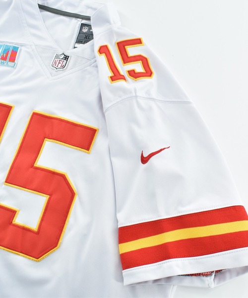NIKE(ナイキ)の「【USED】NIKE “NFL Kansas City Chiefs #15” ゲームシャツ(Tシャツ/カットソー・メンズ・ホワイト・X-LARGE)」の3枚目の写真