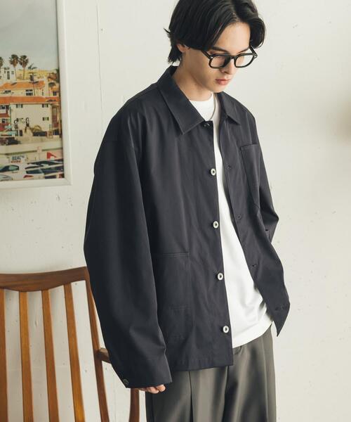 SENSE OF PLACE by URBAN RESEARCH(センスオブプレイスバイアーバンリサーチ)の「ピーチタッチカラーカバーオール(カバーオール・メンズ・ブルー系その他/ピンク/チャコールグレー・LARGE/MEDIUM)」の5枚目の写真