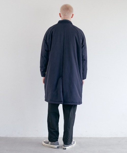 rehacer(レアセル)の「rehacer : Slack Padding Coat / スラックパディングコート(ダウンジャケット/コート・メンズ・ブラック/ネイビー・LARGE/MEDIUM/SMALL)」の9枚目の写真