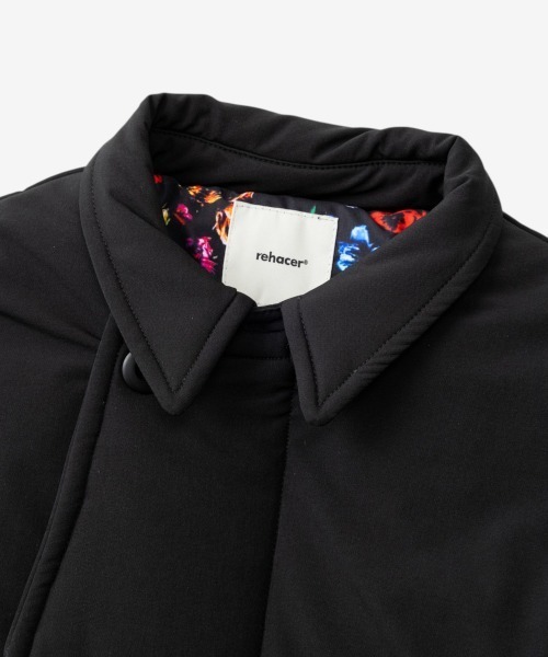 rehacer(レアセル)の「rehacer : Slack Padding Coat / スラックパディングコート(ダウンジャケット/コート・メンズ・ブラック/ネイビー・LARGE/MEDIUM/SMALL)」の12枚目の写真