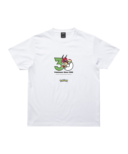 ZOZOSPOT(ゾゾスポット)の「Pokemon 30th Anniversary 1025 T-shirt 「レディアン」(Tシャツ/カットソー・レディース・ホワイト・SMALL/MEDIUM/LARGE/X-LARGE/XX-LARGE/XXX-LARGE/100cm/110cm/120cm/130cm/140cm/150cm/160cm)」の1枚目の写真