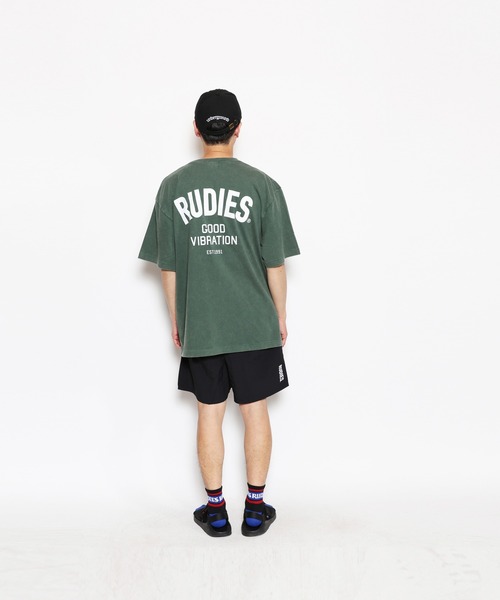 RUDIE'S（ルーディーズ）の「FADE THICK PHAT TEE（Tシャツ/カットソー・メンズ・ベージュ/ブルー/レッド/ブラック/パープル/グレー/グリーン/イエロー/ネイビー・L/XL/M/XXL）」の5枚目の写真