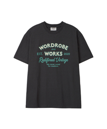 [ビッグサイズ] ワードロップ アンド ワークス ヴィンテージ Tシャツ