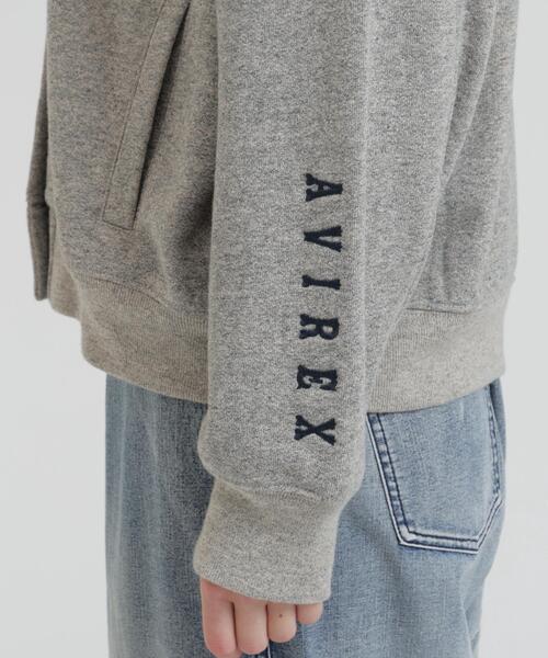 AVIREX(アヴィレックス)の「N.Y VINTAGE SWEAT CARDIGAN(カーディガン/ボレロ・レディース・グレー/ネイビー・F)」の16枚目の写真