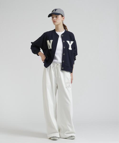 AVIREX(アヴィレックス)の「N.Y VINTAGE SWEAT CARDIGAN(カーディガン/ボレロ・レディース・グレー/ネイビー・F)」の4枚目の写真