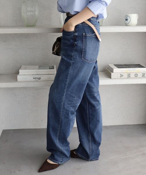le.coeur blanc（ルクールブラン）の「Healthy denim Seed（デニムパンツ・レディース・ネイビー/ブルー系その他・34/36）」の5枚目の写真