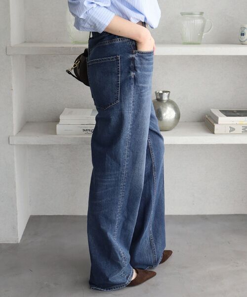 le.coeur blanc（ルクールブラン）の「Healthy denim Seed（デニムパンツ・レディース・ネイビー/ブルー系その他・34/36）」の7枚目の写真