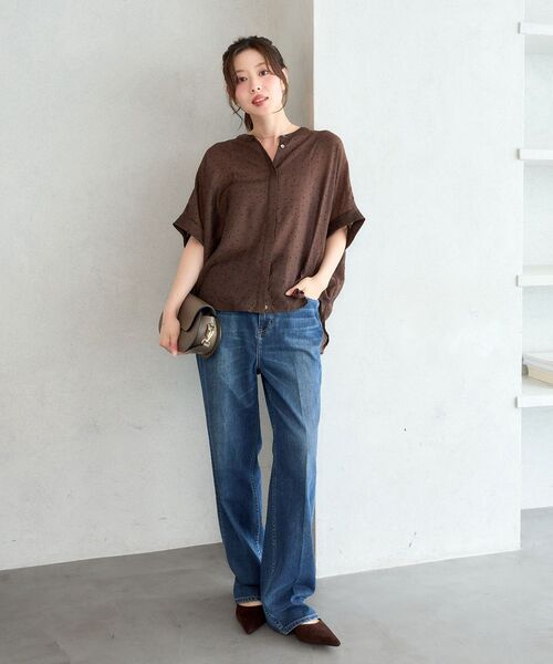 le.coeur blanc（ルクールブラン）の「Healthy denim Seed（デニムパンツ・レディース・ネイビー/ブルー系その他・34/36）」の15枚目の写真