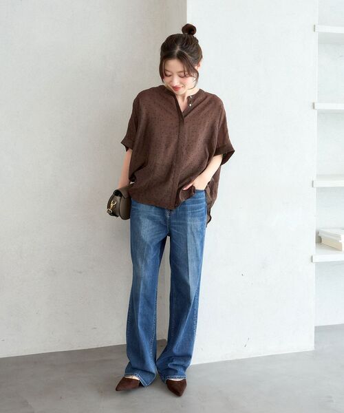 le.coeur blanc（ルクールブラン）の「Healthy denim Seed（デニムパンツ・レディース・ネイビー/ブルー系その他・34/36）」の16枚目の写真
