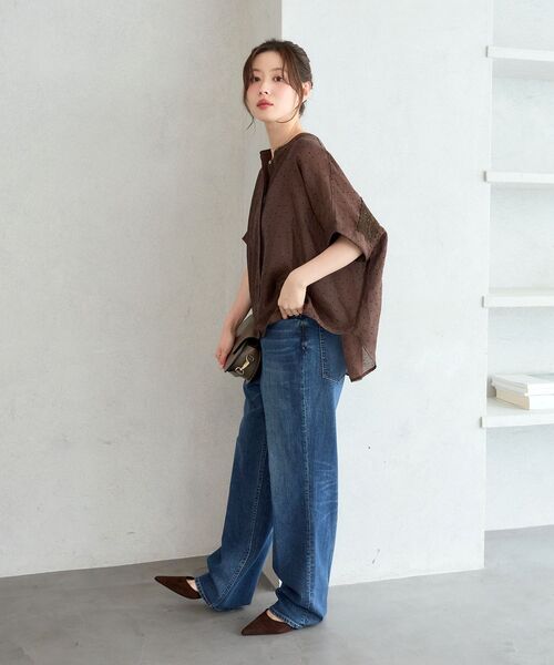 le.coeur blanc（ルクールブラン）の「Healthy denim Seed（デニムパンツ・レディース・ネイビー/ブルー系その他・34/36）」の19枚目の写真