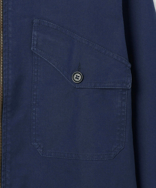 VETRA(ベトラ)の「VETRA | 〈別注〉ダンガリーツイル ジップジャケット MEN(その他アウター・メンズ・ネイビー・44/42)」の10枚目の写真