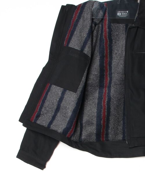 Carhartt(カーハート)の「【UT216】【Carhartt/カーハート】DUCK DETROIT JACKET / BLANKET LINED CRHTT-J001(その他アウター・メンズ・ブラウン/ブラック・LARGE/X-LARGE/MEDIUM)」の18枚目の写真