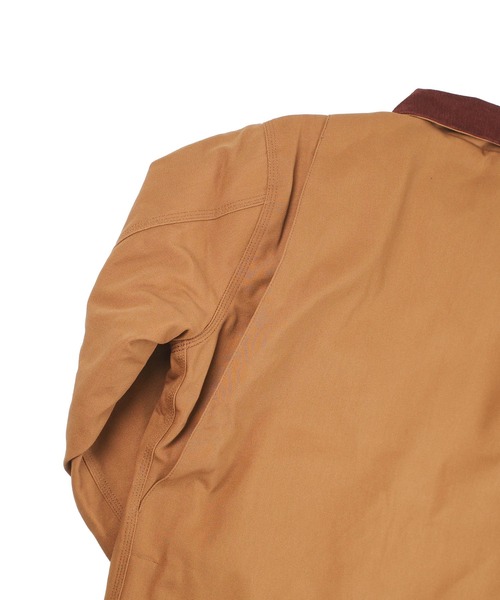 Carhartt(カーハート)の「【UT216】【Carhartt/カーハート】DUCK DETROIT JACKET / BLANKET LINED CRHTT-J001(その他アウター・メンズ・ブラウン/ブラック・LARGE/X-LARGE/MEDIUM)」の16枚目の写真