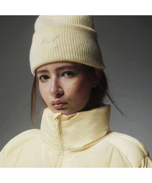 PUMA(プーマ)の「PUMA プーマ ウィメンズ T7 プレート パッファー ジャケット(ダウンジャケット/コート・レディース・アイボリー/ブラック・LARGE/MEDIUM/X-LARGE/SMALL)」の3枚目の写真