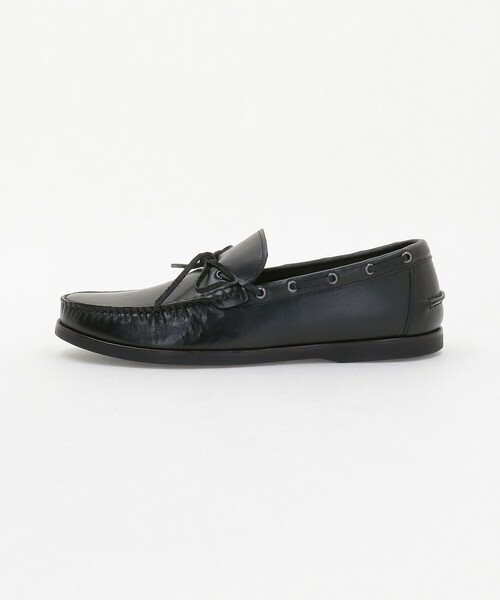 UNITED ARROWS(ユナイテッドアローズ)の「CITY MOCASSIN/キャンプモカシン(モカシン/デッキシューズ・メンズ・ブラック・8)」の1枚目の写真