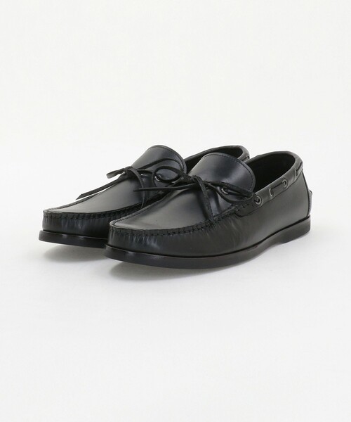 UNITED ARROWS(ユナイテッドアローズ)の「CITY MOCASSIN/キャンプモカシン(モカシン/デッキシューズ・メンズ・ブラック・8)」の2枚目の写真