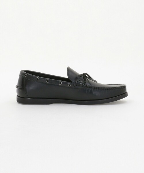 UNITED ARROWS(ユナイテッドアローズ)の「CITY MOCASSIN/キャンプモカシン(モカシン/デッキシューズ・メンズ・ブラック・8)」の4枚目の写真