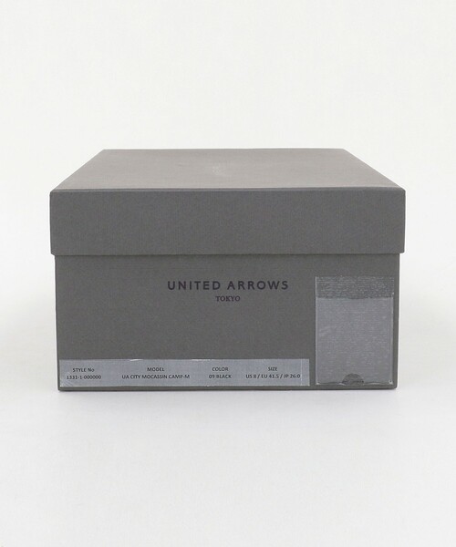 UNITED ARROWS(ユナイテッドアローズ)の「CITY MOCASSIN/キャンプモカシン(モカシン/デッキシューズ・メンズ・ブラック・8)」の11枚目の写真