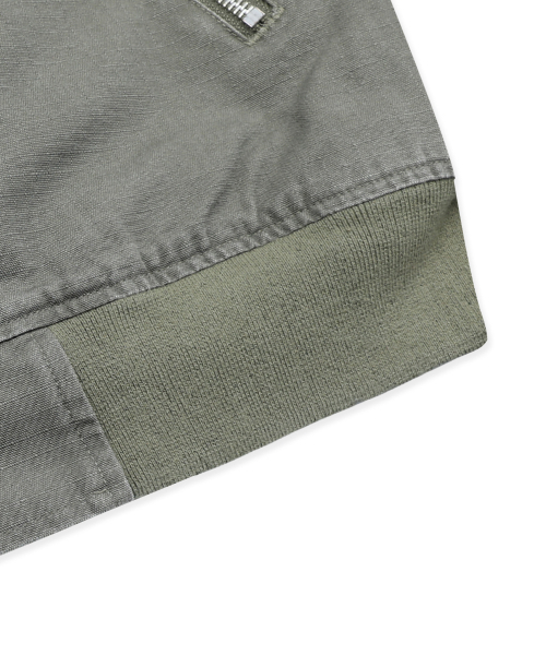 XTONZ(エクストーンズ)の「XJ141 マルチジッパー クロップ MA-1ジャケット (KHAKI)(ブルゾン・レディース・その他・MEDIUM/LARGE)」の16枚目の写真