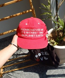 BLUELUE（ブルール）の「「BLUELUE / ブルールー」message CAP（キャップ）」