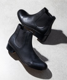 STUDIOUS（ステュディオス）の「【PADRONE/パドローネ】BL SIDE GORE BOOTS / サイドゴアレザーヒールブーツ / PU8394-1101-23A（ブーツ）」