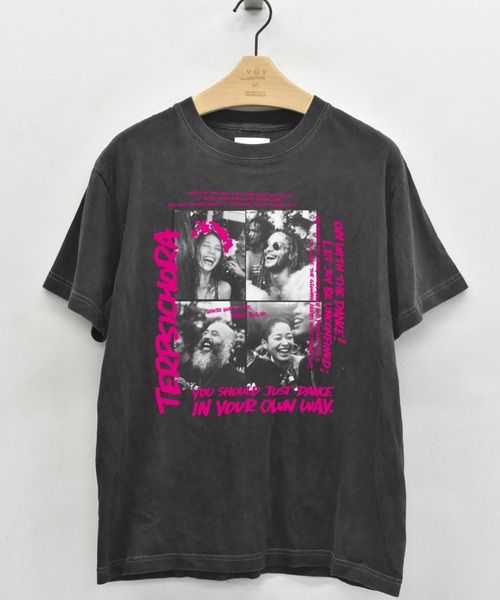 STOF(ストフ)の「STOF/ストフ/PIGMENT-DYED TEE D/TERPSICHORA(Tシャツ/カットソー・メンズ・ホワイト/ブラック・L/M/S/XS)」の9枚目の写真