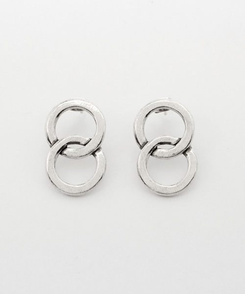 PHILIPPE AUDIBERT シルバーフープピアス PHILIPPE AUDIBERT（フィリップ オーディベール）の「PHILIPPE