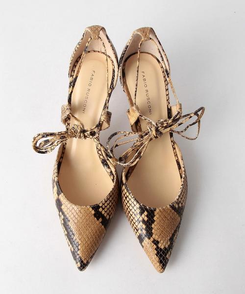 FABIO RUSCONI（ファビオルスコーニ）の「[ファビオ ルスコーニ] FABIO RUSCONI POINTED KF P パンプス◆（パンプス・レディース・ベージュ・37/36/38）」の4枚目の写真